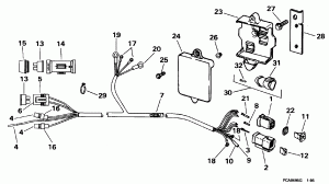 Motor  Assembly (Motor Cable Assembly)