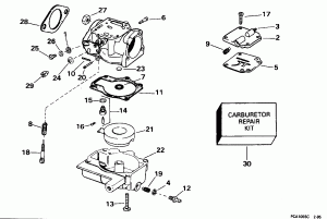  25ba-25bal-25rd-25br-25brl-30ba-30bal (Carburetor 25ba-25bal-25rd-25br-25brl-30ba-30bal)