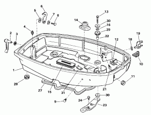    (Lower Engine Cover)