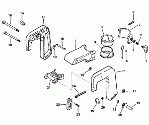   &   (Stern Bracket & Swivel Bracket)