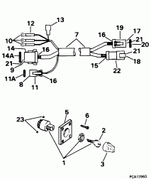 Ignition  &  - 40te, 40ttl (Ignition Switch & Cable - 40te, 40ttl)