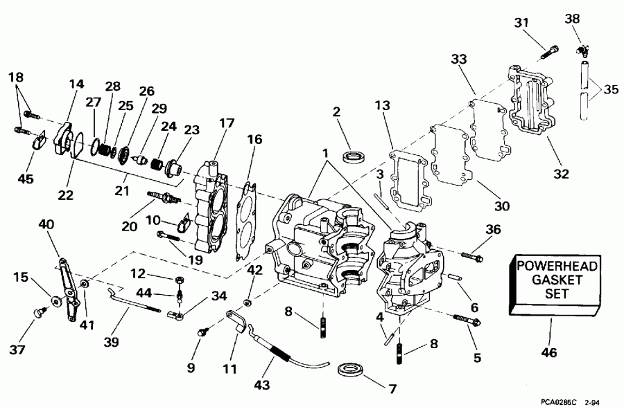 �������� ����� ������� BE8RCLH 1996  - linder & ������ ��������� / linder & Crankcase