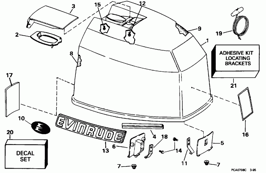  ������� BE90TLEDA 1996  - Evinrude - Evinrude