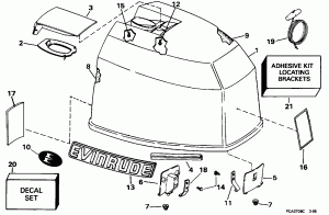   () - Evinrude (Engine Cover - Evinrude)