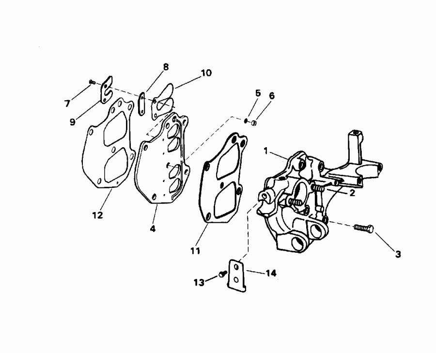 ��������� ����� ������� E15EEDS 1996  - take ��������� / take Manifold