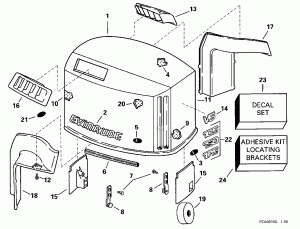   () - Evinrude (Engine Cover - Evinrude)