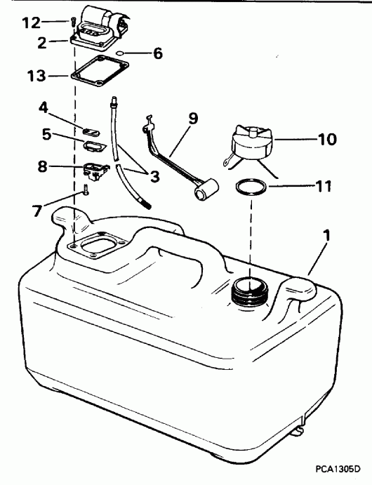 ����� Evinrude E25TELEDA 1996  - 6 ������