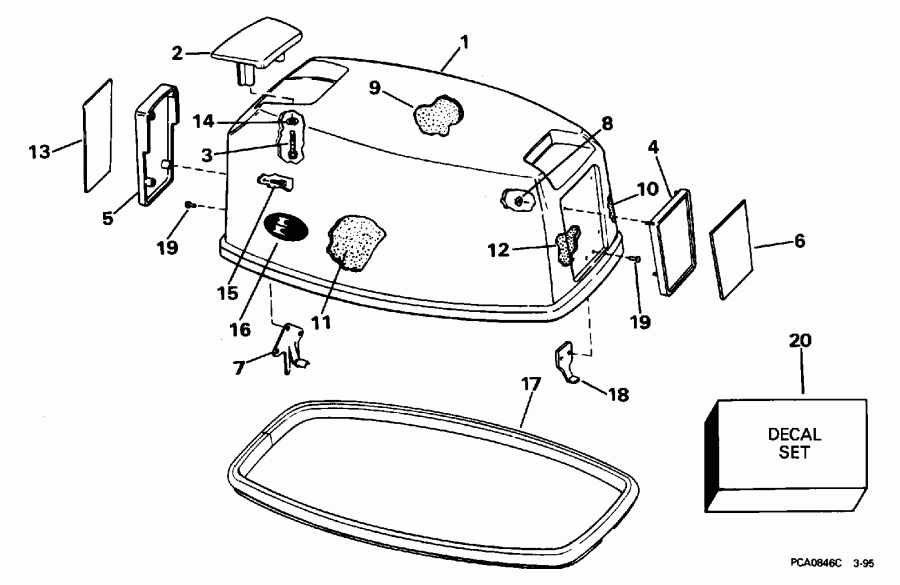  Evinrude E30RLEDE 1996  - Evinrude