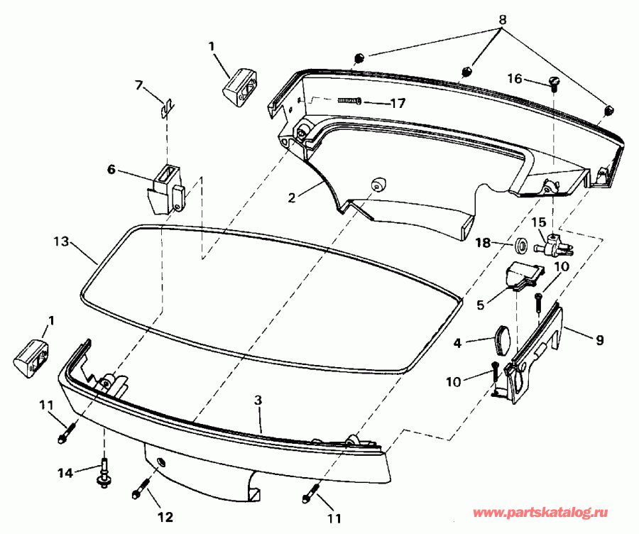  EVINRUDE E40TELEDS 1996  - Johnson 40 - Johnson 40