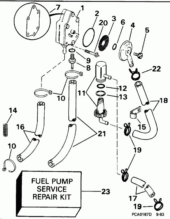  E65RSLM 1996  - el    / el Pump And Filter