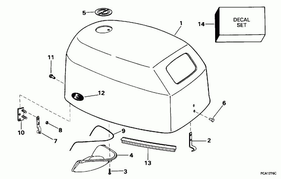 ��������� �������� ����� EVINRUDE HE10FTLEDC 1996  - Evinrude - Evinrude