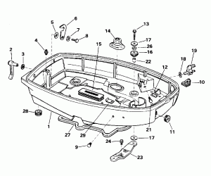    (Lower Engine Cover)