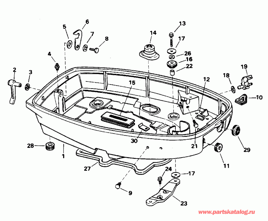��������� ������� HE25TELEDA 1996  - wer Engine Cover / wer ������ ��������� (�����)