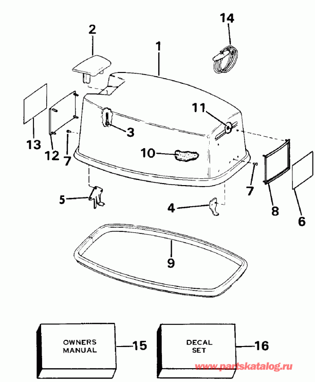 �������� ��������� ����� EVINRUDE L115GLEDC 1996  - Johnson / Johnson