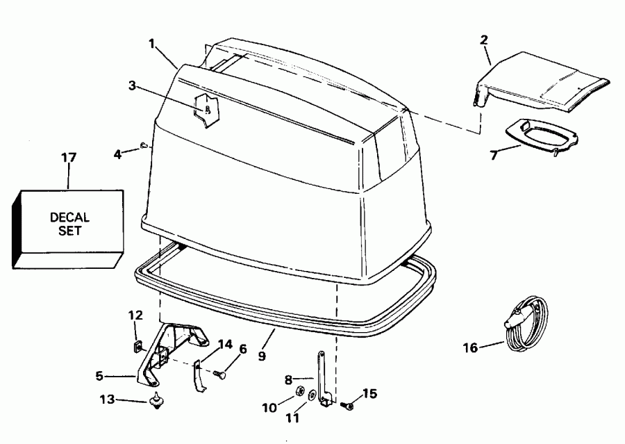 ��������� EVINRUDE SE65WMYM 1996  - gine Cover