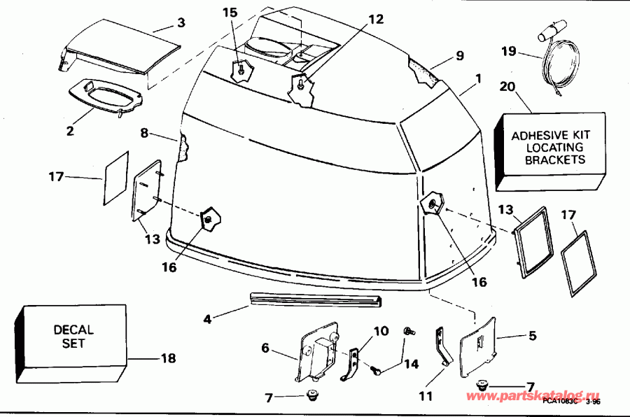 ��������� �������� ����� ������� XE88TSLEDR 1996  - Johnson