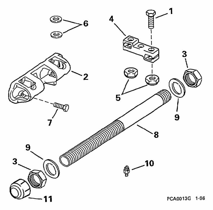 �������� ����� EVINRUDE BE175GLEUE 1997  - 150gl, Sl - 175gl, Sl Only
