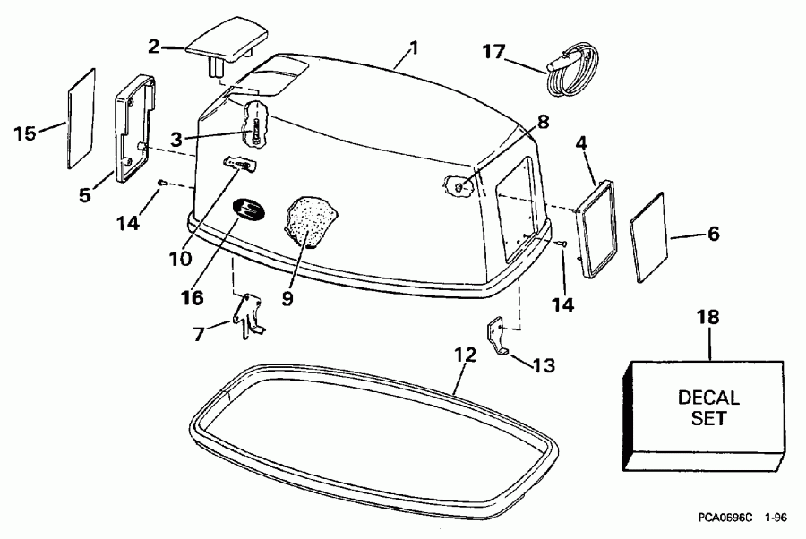  EVINRUDE BE20SEEUM 1997  - Evinrude - Evinrude