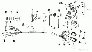 Motor  Assembly (Motor Cable Assembly)