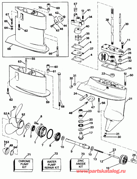 ��������� Evinrude BE225SLEUD 1997  - 225 - 225