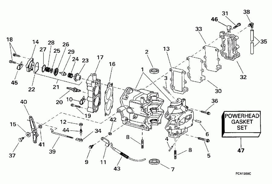 ��������� ������� BE5DREUC 1997  - linder & Crankcase