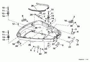    (Lower Engine Cover)
