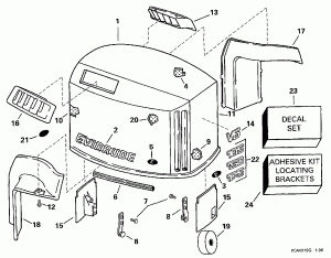   () - Evinrude (Engine Cover - Evinrude)