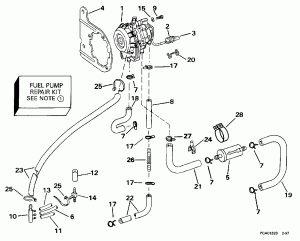  &   - 175 H.p. (Carburetor & Intake Manifold - 175 H.p.)