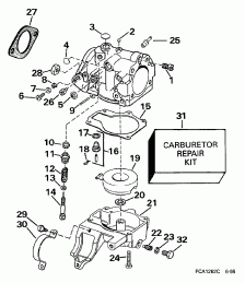  20se, 20sel, 25e, 25el (Carburetor 20se, 20sel, 25e, 25el)