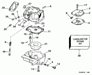  30e, 30el (Carburetor 30e, 30el)