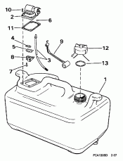   - 6  (Fuel Tank - 6 Gallon)