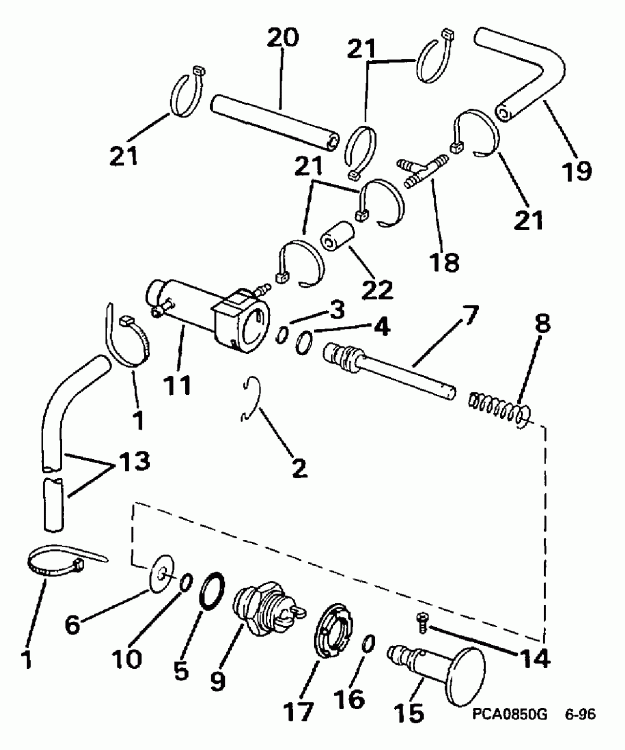 ��������� �������� ����� Evinrude E30TELEUD 1997  - imer System - imer System