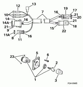 Ignition  &  - 40te, 40ttl (Ignition Switch & Cable - 40te, 40ttl)