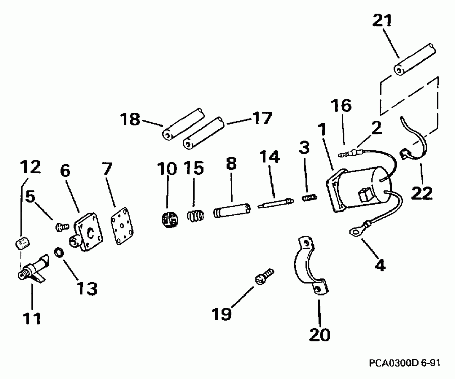 ��������� EVINRUDE E40TEEUC 1997  - Electric Start - Electric Start
