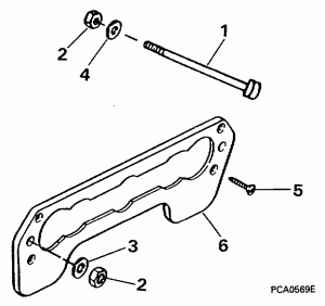 Transom  Kit - 40  (Transom Mount Kit - 40 Rope)