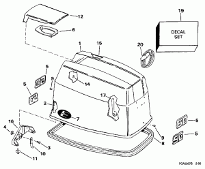   () - Evinrude (Engine Cover - Evinrude)