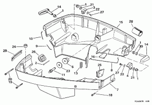   (Lower Engine Cover)
