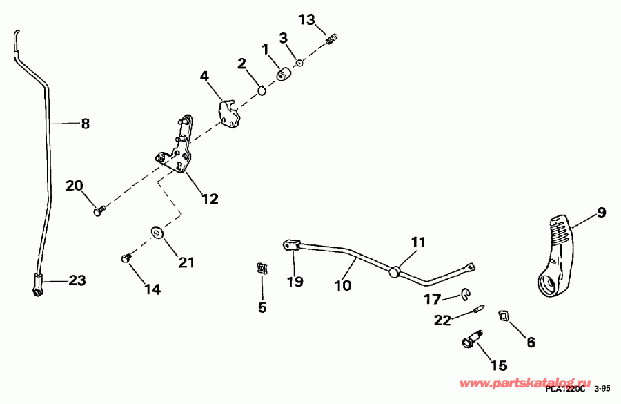    EVINRUDE HE35RMLEUR 1997  - ift   / ift Linkage