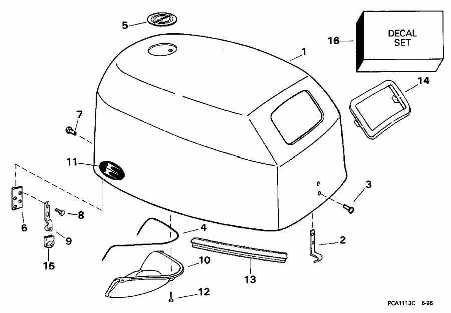  Evinrude L10FRELEUA 1997  - Evinrude