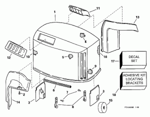   () - Evinrude (Engine Cover - Evinrude)
