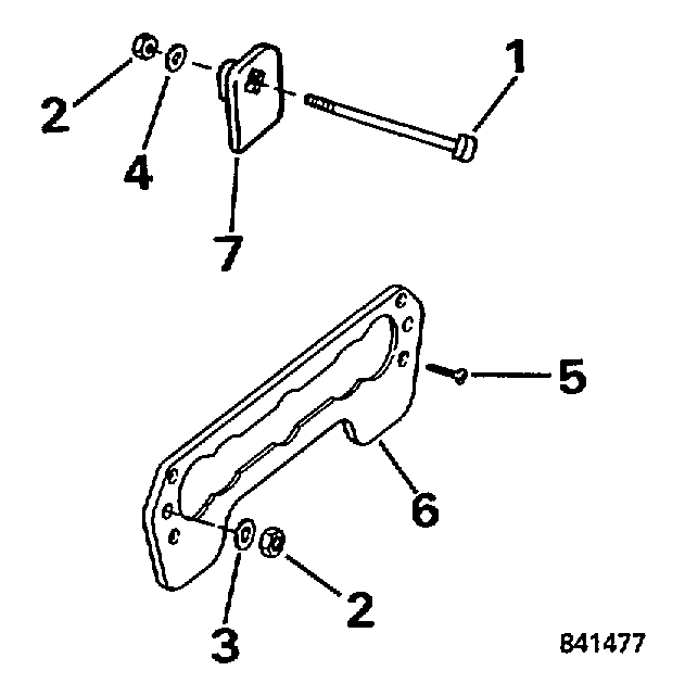  ������� SE40RPB 1997  - ansom Mount Kit / ansom ��������� Kit