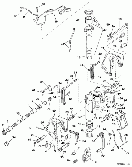   EVINRUDE SE65RSYZ2 1997  - arcase / arcase