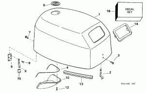   () -- Evinrude (Engine Cover -- Evinrude)