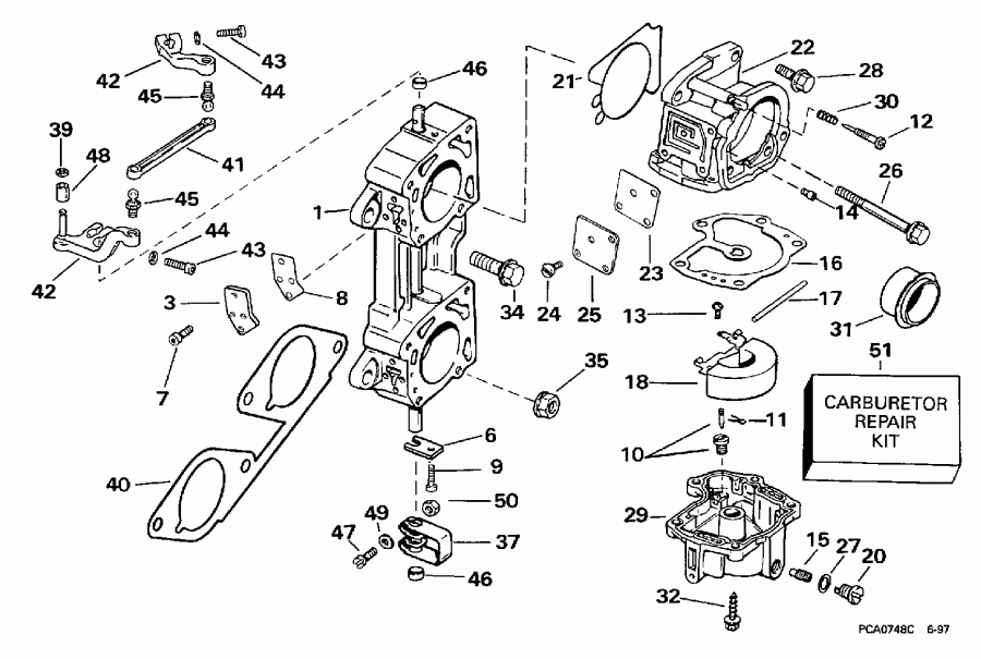    BE250CXECB 1998  - rburetor - rburetor