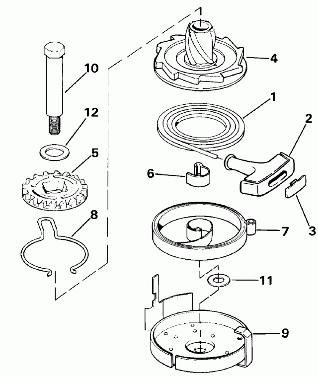   Evinrude BE6DRLECR 1998  - rburetor - rburetor