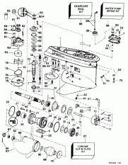  -- 100wqx Models (Gearcase -- 100wqx Models)