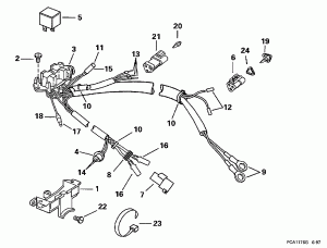     (Power Trim/tilt Electrical)