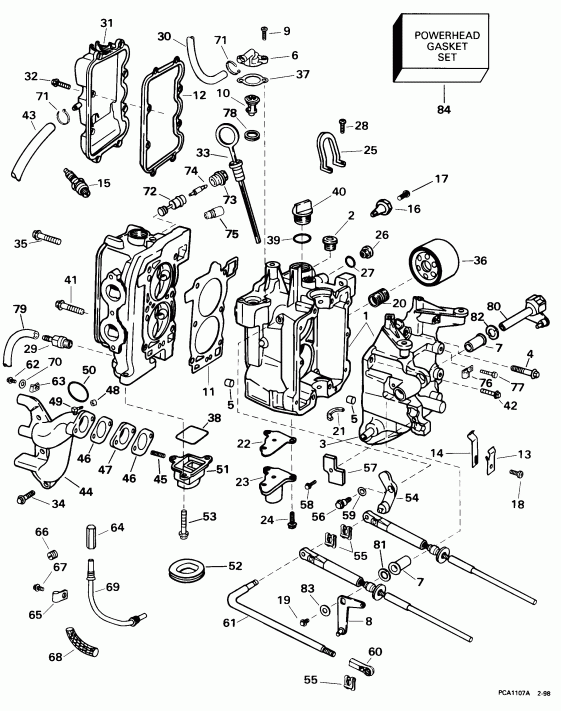    E10FRELECM 1998  - linder &   / linder & Crankcase