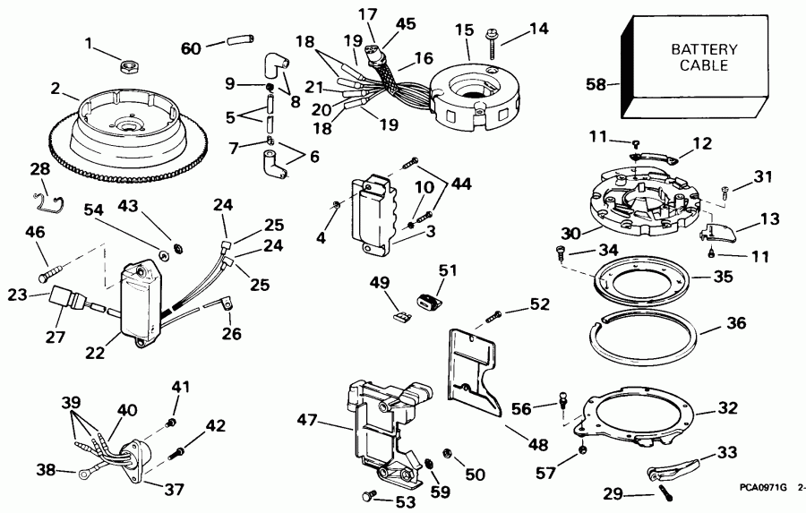 ����� EVINRUDE E15RECR 1998  -  Electric / Electric