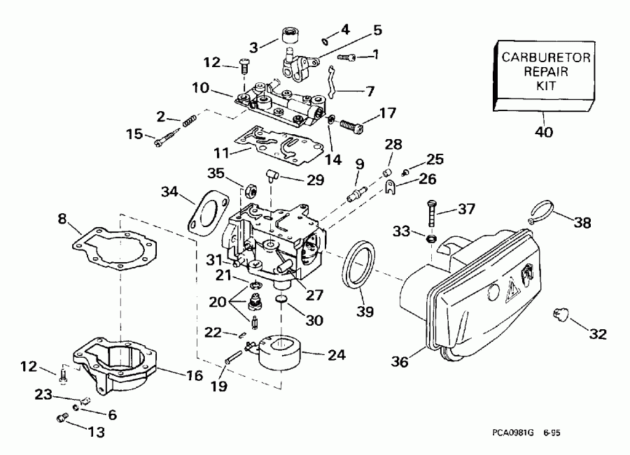 ��������� ��������� ������� E15RELECR 1998  - rburetor